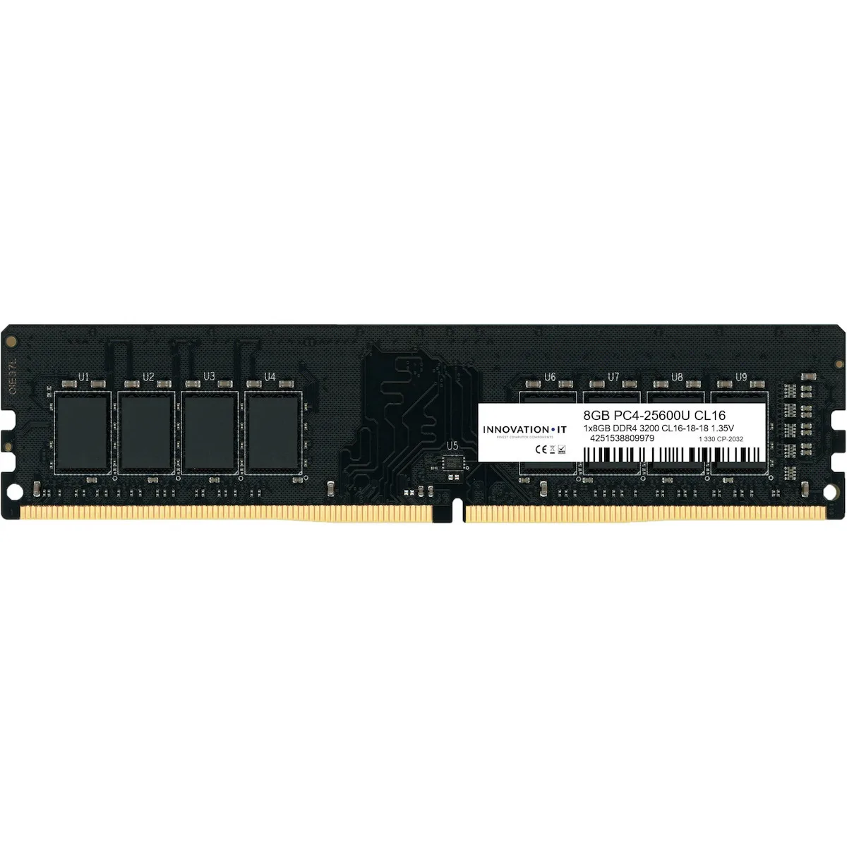 Innovation IT DDR4 με Module 1x8GB και Ταχύτητα 3200 για Desktop INNO8G3200S - Image 1