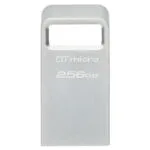 Kingston DataTraveler Micro Gen2 256GB USB 3.2 Stick Ασημί