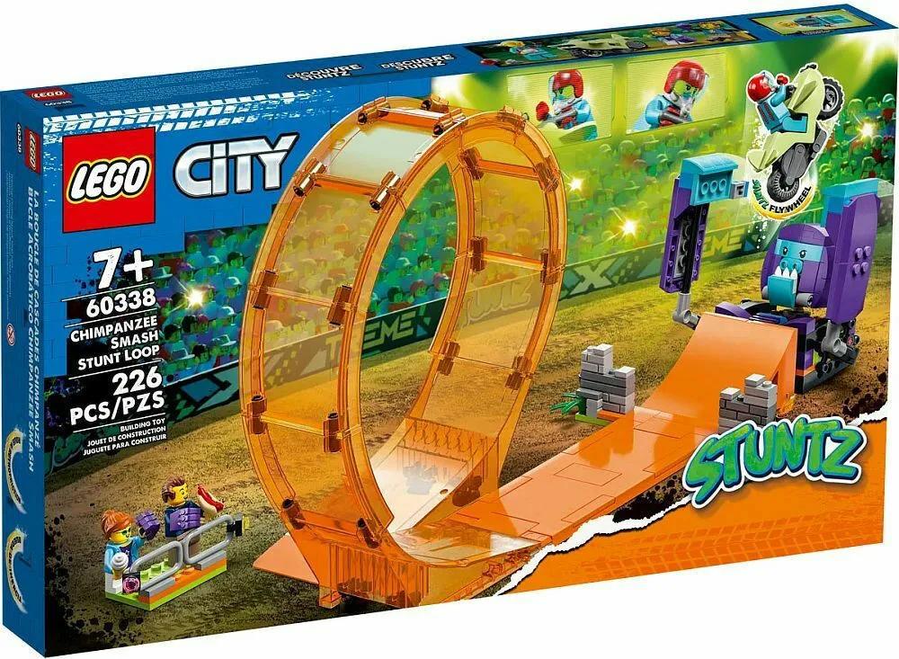20220530135643_lego_city_smashing_chimpanzee_stunt_loop_gia_7_eton_60338 LEGO City Smashing Chimpanzee Stunt Loop για 7+ Ετών 60338 - Image 1