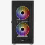 Aerocool Graphite Gaming Midi Tower Κουτί Υπολογιστή με RGB Φωτισμό Μαύρο