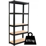Topeshop Ραφιέρα Dexion Γαλβανιζέ 90x30x180εκ. με 5 Ράφια Συνολικής Αντοχής 875kg