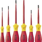 Wiha Σετ 6 Κατσαβίδια Ηλεκτρολόγου Softfinish Electric Slimfix 36455