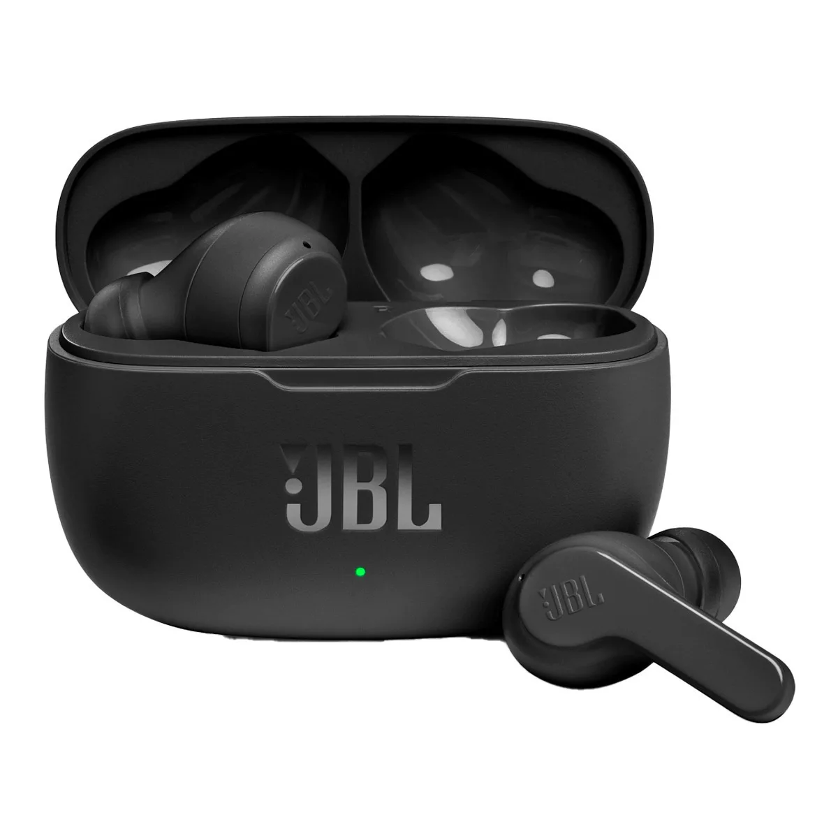 20220603162414_jbl_wave_200tws_in_ear_bluetooth_handsfree_akoustika_me_thiki_fortisis_mayra JBL Wave 200TWS In-ear Bluetooth Handsfree Ακουστικά με Θήκη Φόρτισης Μαύρα - Image 1