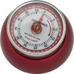 Zassenhaus Αναλογικό Χρονόμετρο Κουζίνας Speed Αντίστροφης Μέτρησης Metallic Red 71849
