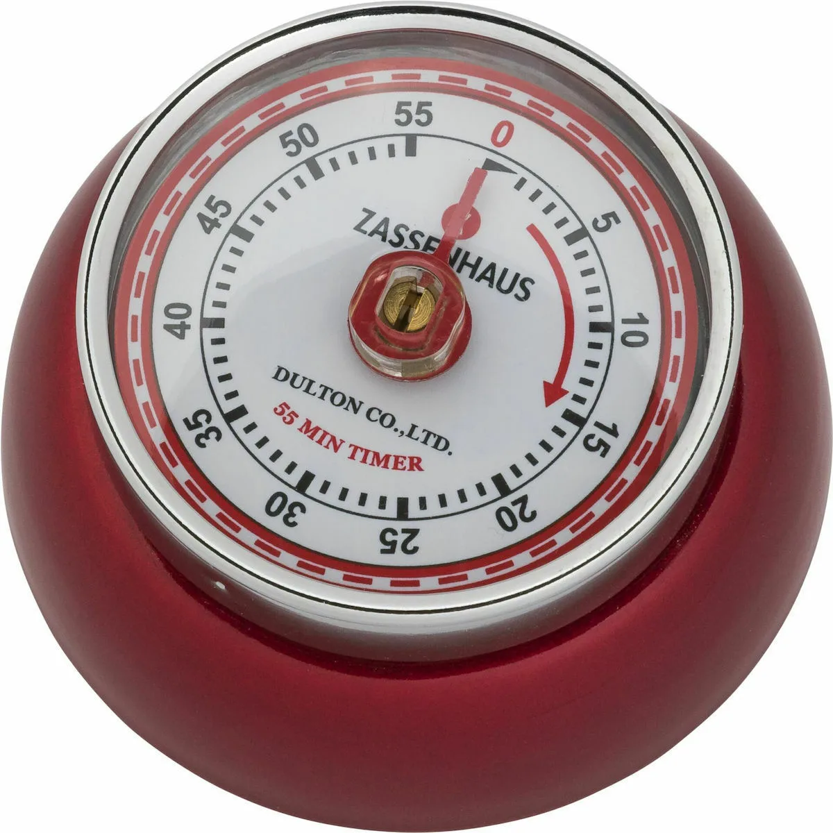 20220606121348_zassenhaus_analogiko_chronometro_kouzinas_speed_metallic_red_71849 Zassenhaus Αναλογικό Χρονόμετρο Κουζίνας Speed Αντίστροφης Μέτρησης Metallic Red 71849 - Image 1