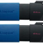 Kingston DataTraveler Exodia M Duo 64GB USB 3.2 Stick Μαύρο 2τμχ