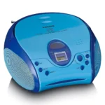 Lenco Φορητό Ηχοσύστημα SCD-24BU Kids SCD-24KIDSBU με CD / Ραδιόφωνο σε Μπλε Χρώμα