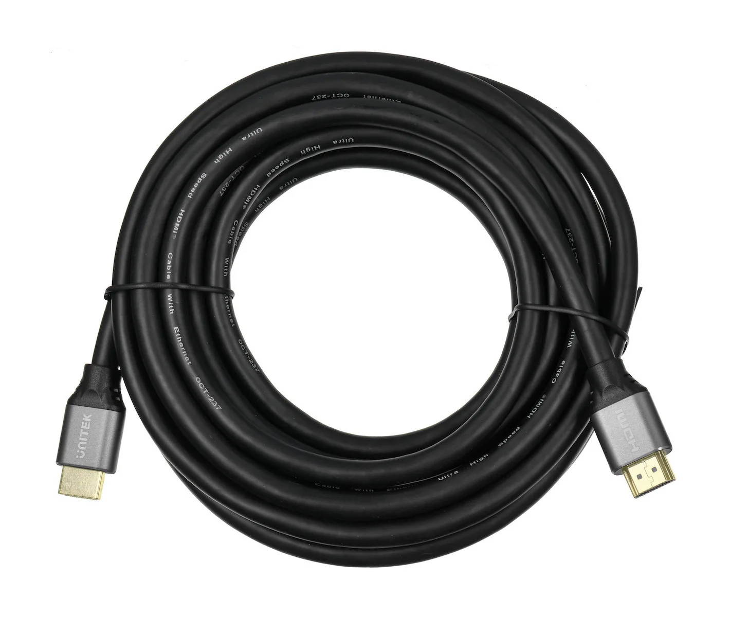 20220606163646_8bd2b5e3 Unitek HDMI 2.1 Cable HDMI male - HDMI male 5m Μαύρο Y-C140W - Image 1