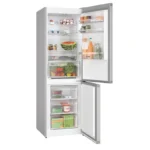 Bosch Ψυγειοκαταψύκτης 321lt Total NoFrost Υ186xΠ60xΒ66.5εκ. Inox KGN367LDF