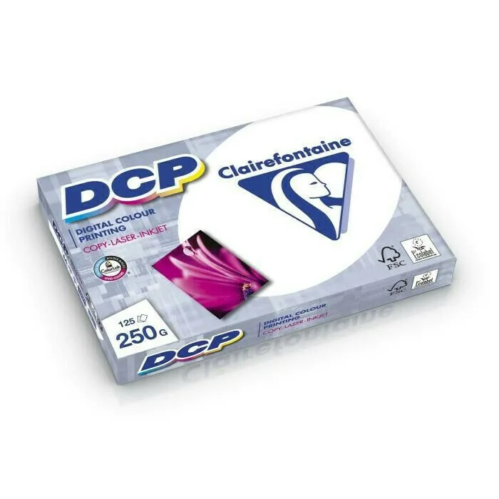20220608142038_clairefontaine_dcp_charti_ektyposis_a4_250gr_m_125_fylla Clairefontaine DCP Χαρτί Εκτύπωσης A4 250gr/m² 125 φύλλα 1857SC - Image 1