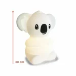 Micro Led Παιδικό Διακοσμητικό Φωτιστικό Kidywolf Koala Λευκό 27x20x30εκ. KIDYLIGHT-KO