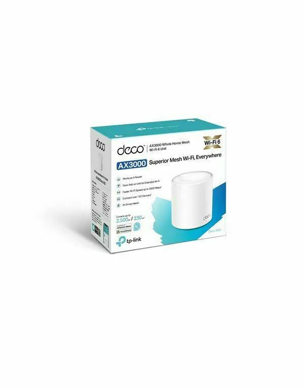 20220609130817_ac6ebbdd TP-LINK Deco X50 v1 WiFi Mesh Network Access Point Wi‑Fi 6 Dual Band (2.4 & 5GHz) - Image 1