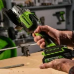 Greenworks GD24AG Τροχός 125mm Μπαταρίας Brushless με Ρύθμιση Στροφών 24V Solo