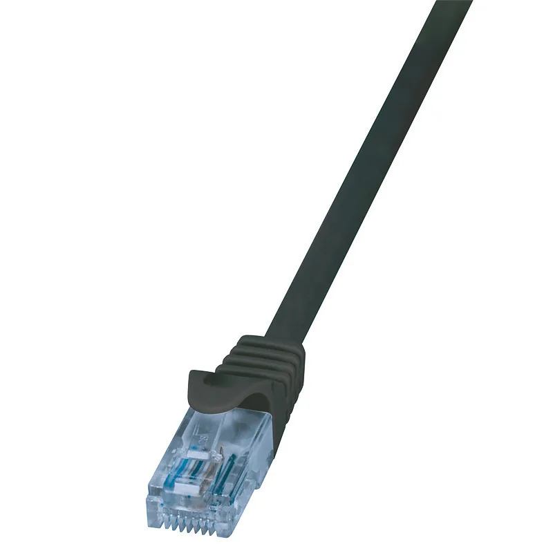 20220610120020_logilink_u_utp_cat_6e_kalodio_diktyou_ethernet_2m_mayro_cp3053u LogiLink U/UTP Cat.6e Καλώδιο Δικτύου Ethernet 2m Μαύρο 1τμχ CP3053U - Image 1