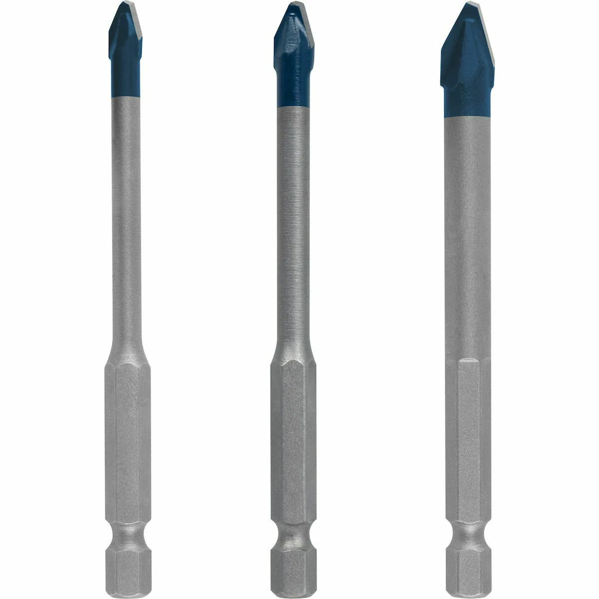 Bosch Expert HEX-9 HardCeramic Σετ 3 Τρυπάνια με Εξάγωνο Στέλεχος για Γυαλί και Πλακίδια 2608900595 - Image 1