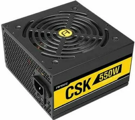 Antec CSK 550 550W Μαύρο Τροφοδοτικό Υπολογιστή Full Wired 80 Plus Bronze - Image 1