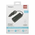 Targus USB-C Universal Φορτιστής Laptop 100W με Αποσπώμενο Καλώδιο Τροφοδοσίας APA108EU