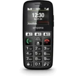 Emporia Happy E30 Single SIM Κινητό με Κουμπιά Μαύρο