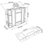 Keter Βαλίτσα Εργαλείων Πλαστική Π47xB38xΥ17cm 719803614
