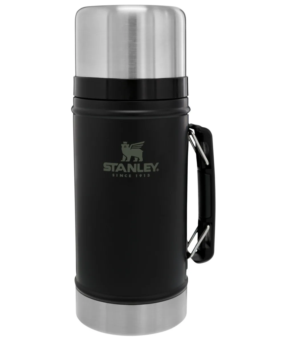 Stanley Legendary Classic Δοχείο Φαγητού Inox Θερμός Matt Black Pebble 940ml 10-07937-004 - Image 1
