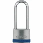 Abus 5/40HB63 Μπρούτζινο Λουκέτο Μακρύλαιμο με Κλειδί 42.4mm Ασημί 80881
