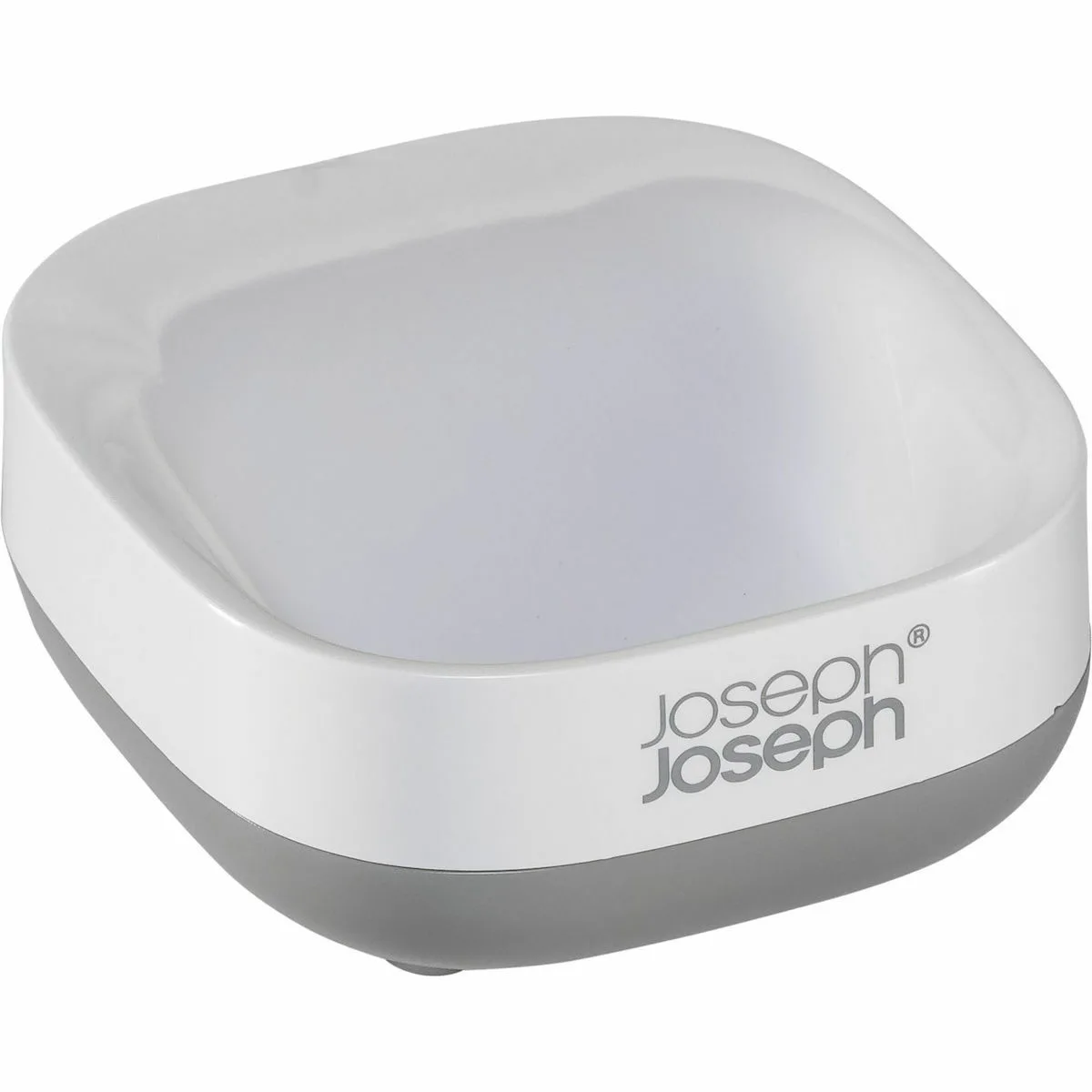20220622125640_joseph_joseph_70511_sapounothiki_epitrapezia_plastiki_grey_white Joseph Joseph 70511 Σαπουνοθήκη Επιτραπέζια Πλαστική Grey/White - Image 1