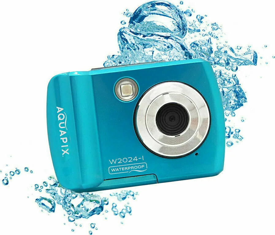 EasyPix W2024 Compact Φωτογραφική Μηχανή 16MP με Οθόνη 2.4" και Ανάλυση Video 1280 x 720 pixels Μπλε - Image 1