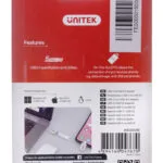 Unitek Μετατροπέας USB-C male σε USB-A female Ασημί 1τμχ A1025GNI
