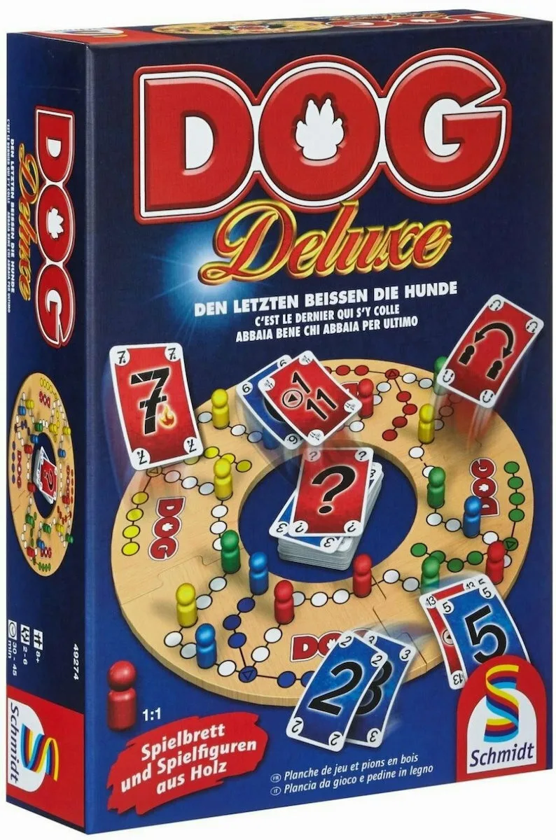 20220622164941_0c022916 Επιτραπέζιο Παιχνίδι Dog Deluxe για 2-6 Παίκτες 8+ Ετών 49274 (FR) Schmidt Spiele - Image 1