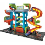 Hot Wheels Mega Πλυντήριο Χρωμοκεραυνών Γκαράζ 1:64 για 4+ Ετών