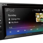 Pioneer Ηχοσύστημα Αυτοκινήτου 2DIN (Bluetooth/USB/AUX/WiFi/GPS/Apple-Carplay/Android-Auto) με Οθόνη Αφής 6.2" & Αποσπώμενη Πρόσοψη AVH-A240DAB