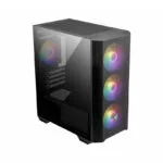 MSI MAG Forge M100R Gaming Micro Tower Κουτί Υπολογιστή με RGB Φωτισμό Μαύρο