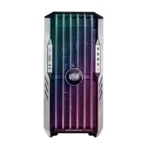 CoolerMaster HAF700 EVO Gaming Full Tower Κουτί Υπολογιστή με Πλαϊνό Παράθυρο και RGB Φωτισμό Titanium Grey