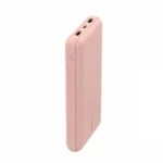Belkin BPB012btRG Power Bank 20000mAh 15W με 2 Θύρες USB-A και Θύρα USB-C Ροζ Χρυσό