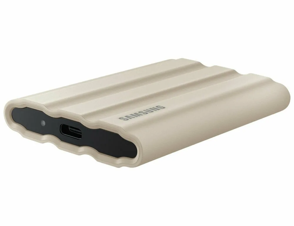 Samsung T7 Shield USB-C Εξωτερικός SSD 2TB 2.5" Μπεζ - Image 1