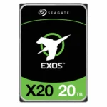 Seagate Exos X20 20TB HDD Σκληρός Δίσκος 3.5" SAS 3.0 7200rpm με 256MB Cache για Server ST20000NM002D