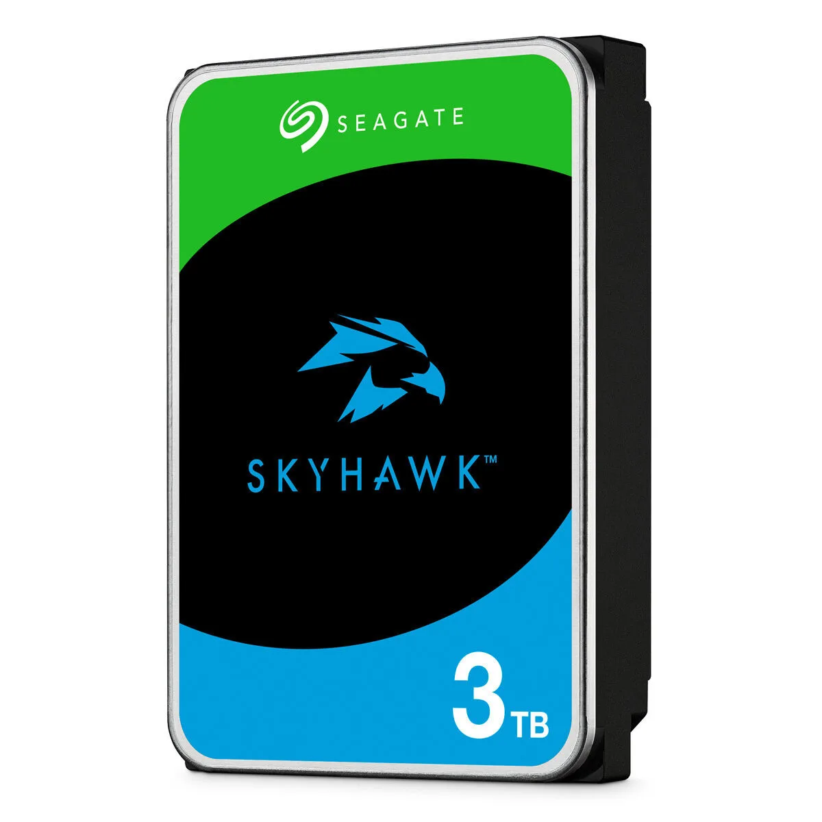 Seagate Skyhawk Surveillance +Rescue 3TB HDD Σκληρός Δίσκος 3.5" SATA III 5900rpm με 256MB Cache για Καταγραφικό ST3000VX015 - Image 1