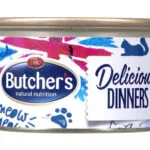 Butcher's Pet Care Classic Delicious Dinners Υγρή Τροφή για Ενήλικες Γάτες σε Κονσέρβα με Τόνο και Ψάρια χωρίς Γλουτένη 85gr