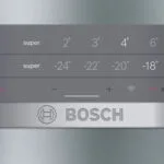 Bosch Ψυγειοκαταψύκτης 368lt Total NoFrost Υ203xΠ60xΒ66εκ. Inox KGN397IEQ