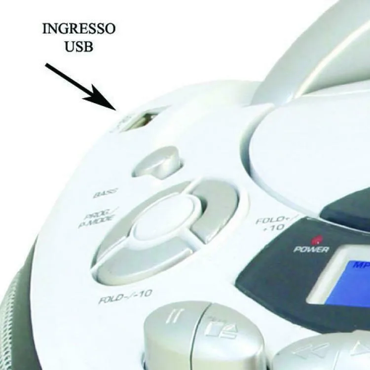 20220706151010_1cbb89a6 Majestic Φορητό Ηχοσύστημα AH-2387R με CD / MP3 / USB / Κασετόφωνο / Ραδιόφωνο σε Λευκό Χρώμα - Image 1