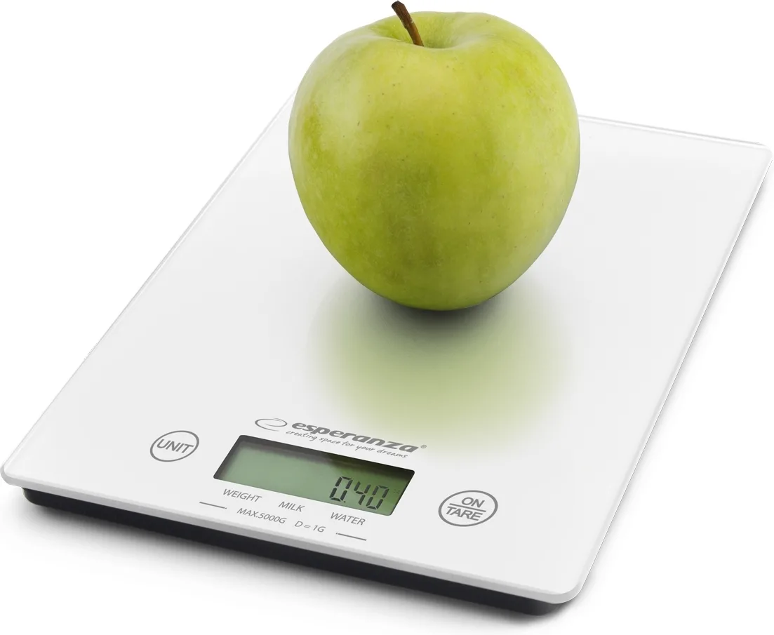 20220708124329_dc41f4f3 Esperanza Lemon Ψηφιακή Ζυγαριά Κουζίνας 1gr/5kg White EKS002W - Image 1