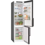 Bosch Ψυγειοκαταψύκτης 363lt NoFrost Υ203xΠ60xΒ66.5εκ. Μαύρος KGN39VXBT