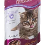 Super Benek Junior Υγρή Τροφή για Ανήλικες Γάτες σε Φακελάκι με Αρνί 100gr