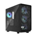 Fractal Design Meshify 2 Gaming Midi Tower Κουτί Υπολογιστή με Πλαϊνό Παράθυρο και RGB Φωτισμό Black TG Light Tint