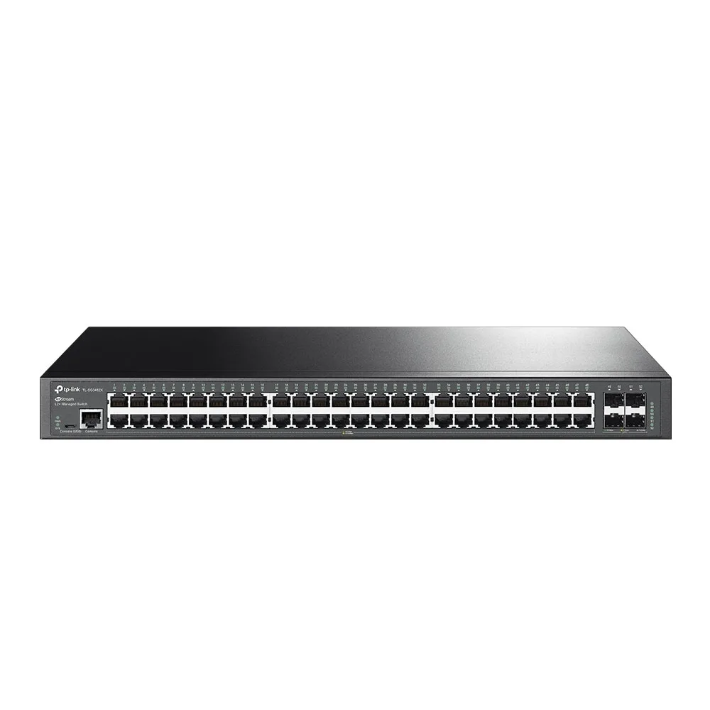 TP-LINK TL-SG3452X v1 Managed L2 Switch με 48 Θύρες Gigabit (1Gbps) Ethernet και 4 SFP Θύρες - Image 1