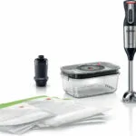 Bosch MS6CM61V2 Ραβδομπλέντερ με Ανοξείδωτη Ράβδο 1000W Μαύρο