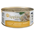 Applaws Natural Cat Food Υγρή Τροφή για Ενήλικες Γάτες σε Κονσέρβα με Κοτόπουλο 70gr