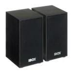 iBox IGLSP1 Ηχεία Υπολογιστή 2.0 με Ισχύ 10W σε Μαύρο Χρώμα