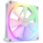NZXT F140 RGB Case Fan με Σύνδεση 4-Pin PWM 2τμχ Λευκό