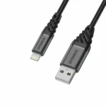 Otterbox Braided USB to Lightning Cable Μαύρο 1m (78-52643)